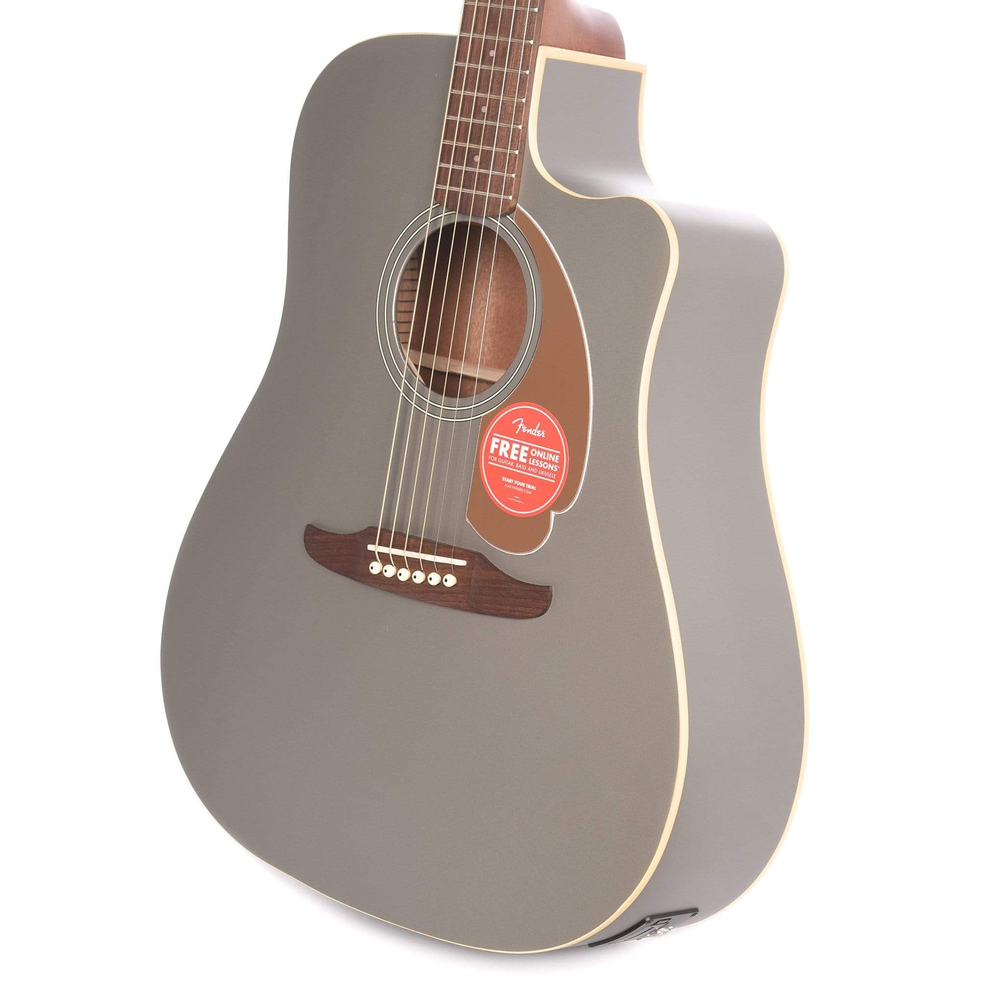 Fender Redondo Player Walnut Fingerboard Slate Satin Elektro-Akustična Gitara - Slika 4