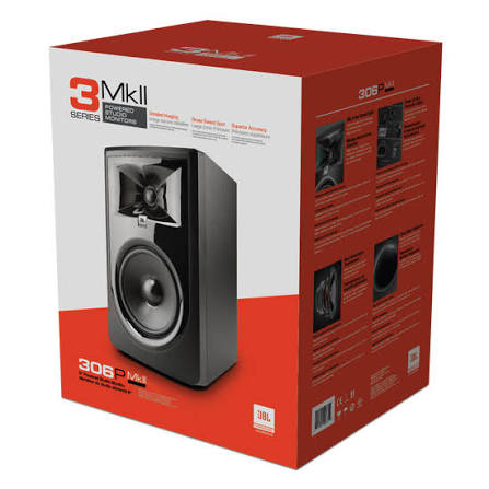 JBL 306P MkII Profesionalni aktivni dvosmerni studijski monitor (Jedan komad) - Slika 3