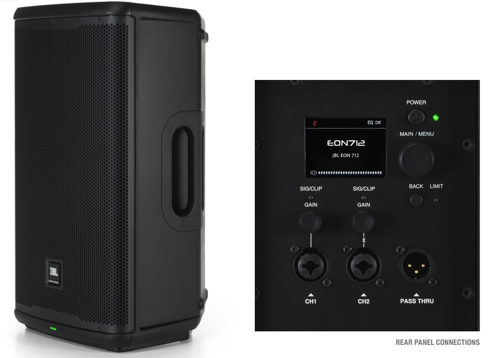 JBL EON712 Profesionalni aktivni dvosmerni PA zvučnik sa Bluetooth-om i DSP procesorom - Slika 2