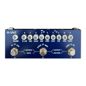 M-VAVE Cube Baby Bass multi-efekat i pretpojačalo za bas gitaru