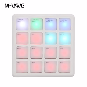 M-VAVE MINI-PAD Bežični Bluetooth MIDI Controller sa Padovima