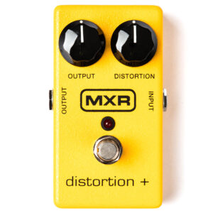 MXR M104 Distortion Plus pedala za gitaru u žutom kućištu