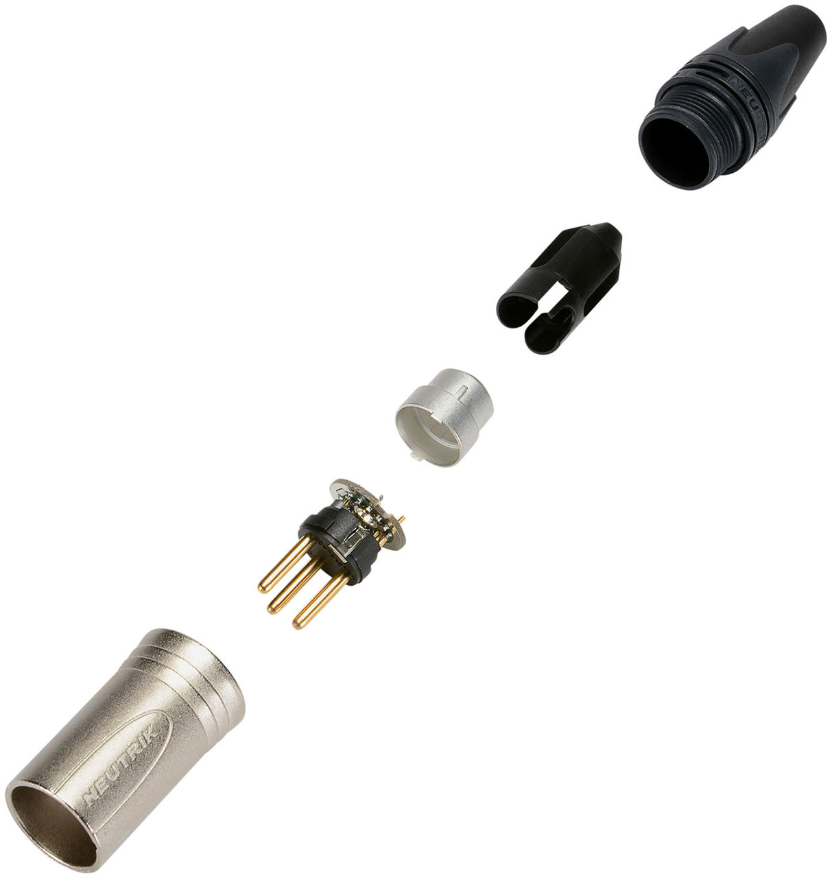 Neutrik NC3MXX Profesionalni muški tropinski XLR konektor - Slika 2
