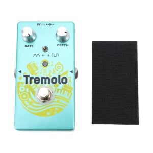 Rowin RE-07 Tremolo kompaktna mikro gitarska pedala u metalnom kućištu sa tri potenciometra