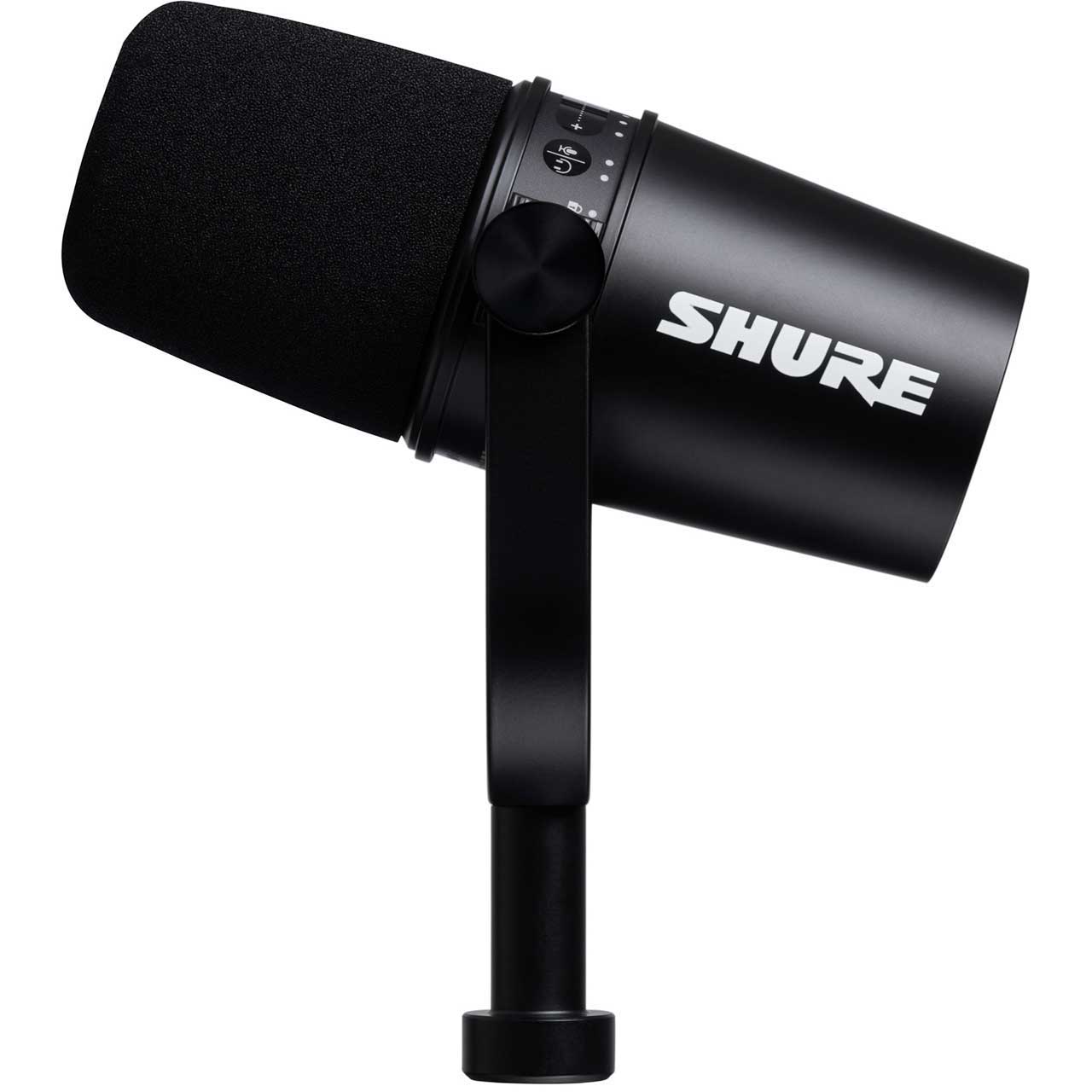 SHURE MV7+ K Profesionalni hibridni XLR/USB-C vokalni dinamički mikrofon (Crna boja) - Slika 2