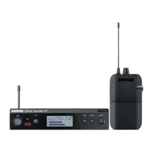 Shure P3TER-H20 bežični in-ear monitorski sistem sa P3T predajnikom i P3R laganim bodypack prijemnikom