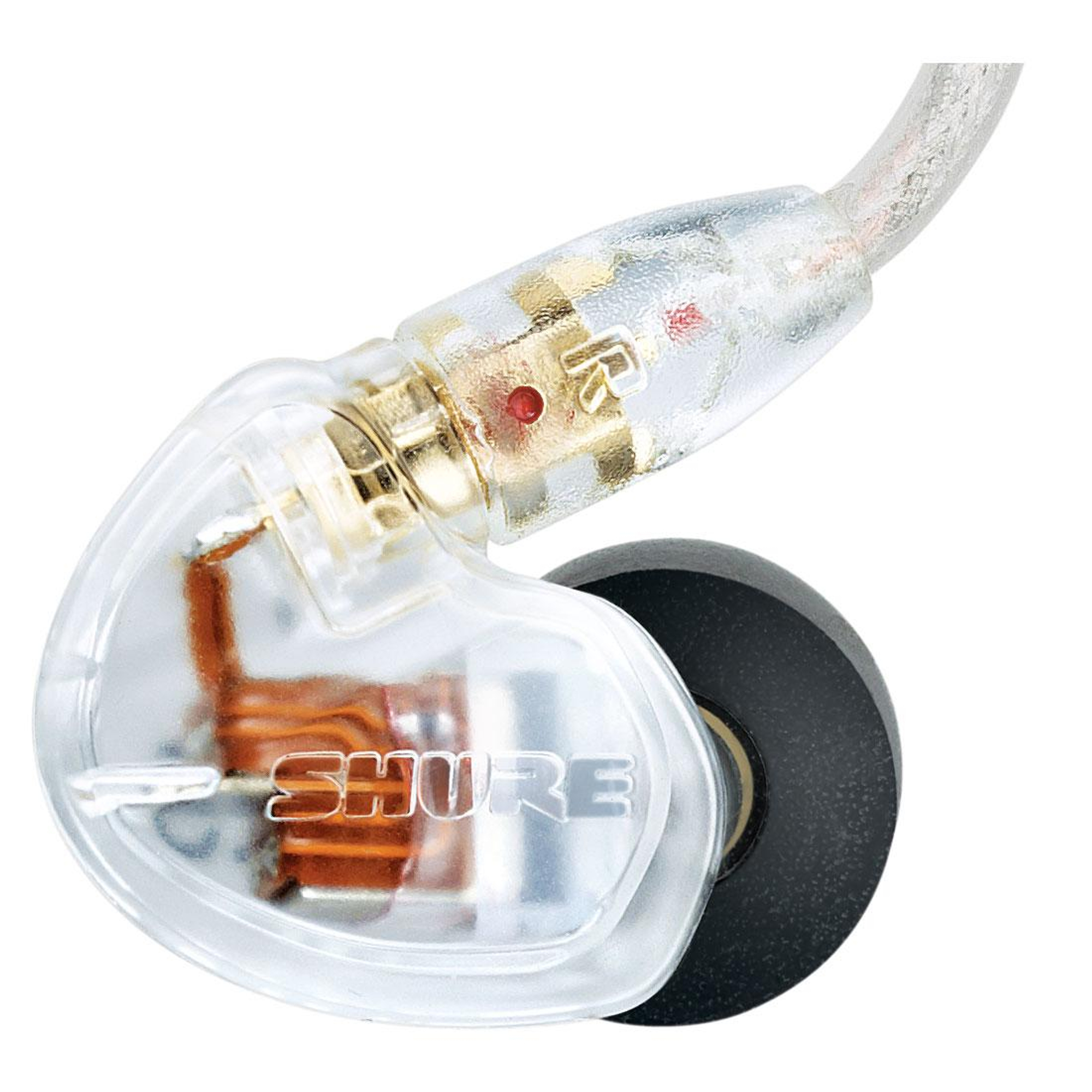 SHURE SE425-CL-EFS Profesionalne Sound Isolating dual-driver in-ear monitorske slušalice (Prozirna boja) - Slika 4