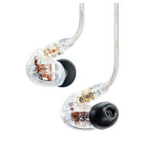 SHURE SE535-CL-EFS Profesionalne Sound Isolating triple-driver in-ear monitorske slušalice (Prozirna boja)