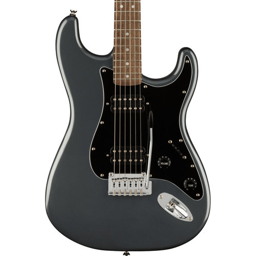 SQUIER by FENDER Affinity Series™ Stratocaster® HH LRL Charcoal Frost Metallic Električna gitara - Slika 3