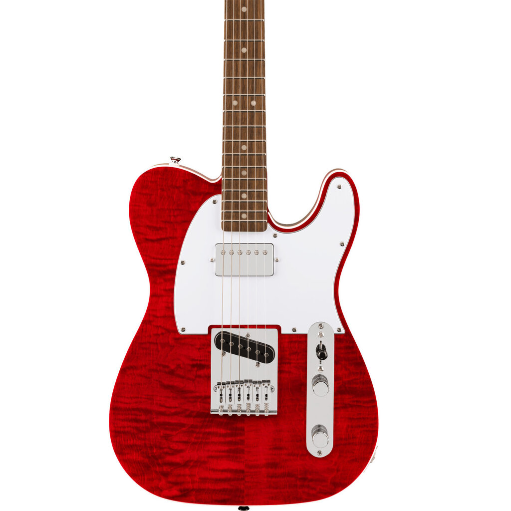 SQUIER by FENDER Affinity Series™ Telecaster® FMT SH LRL Crimson Red Transparent Električna gitara - Slika 2