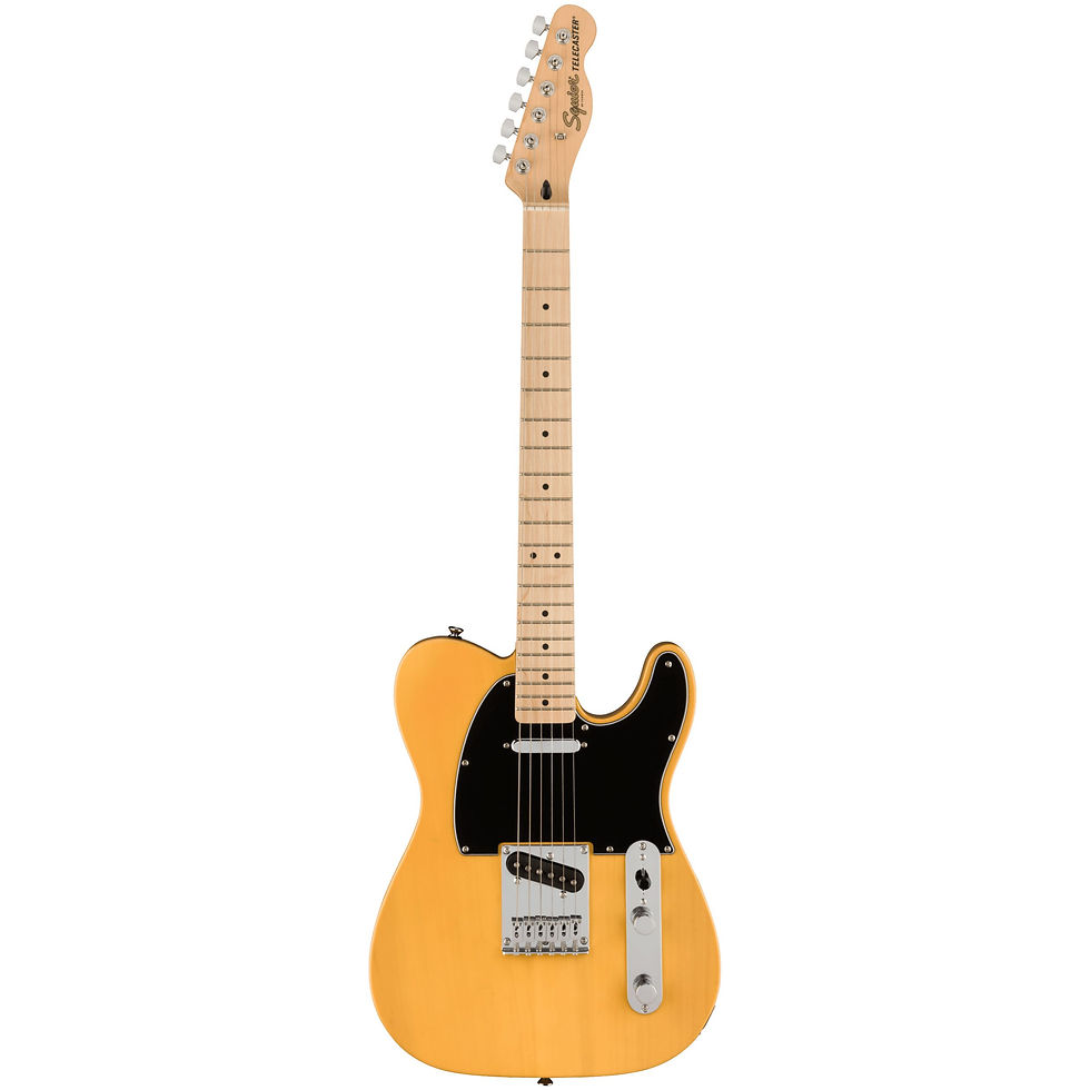 SQUIER by FENDER Affinity Series™ Telecaster® MN BPG Butterscotch Blonde Električna gitara