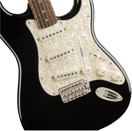 SQUIER by FENDER Classic Vibe™ '70s Stratocaster® LRL Black Električna gitara - Slika 2