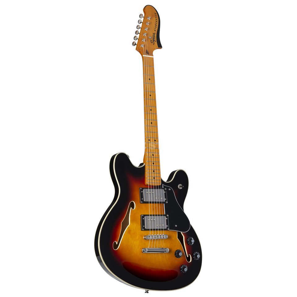 SQUIER by FENDER Classic Vibe™ Starcaster® MN 3-Color Sunburst Polu-akustična gitara - Slika 7