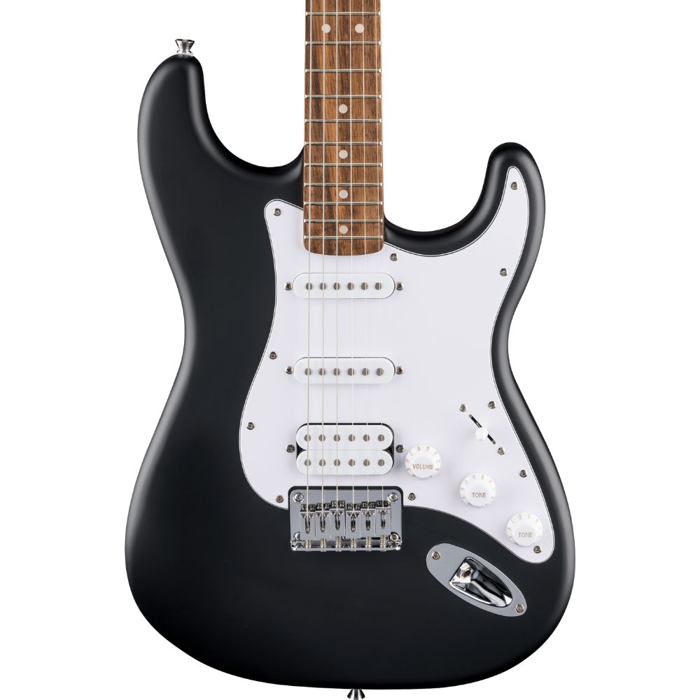 SQUIER by FENDER Debut Series Stratocaster HT HSS LRL WPG Black Električna gitara - Slika 2