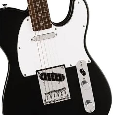SQUIER by FENDER Debut Series Telecaster LRL WPG Black Električna gitara - Slika 4