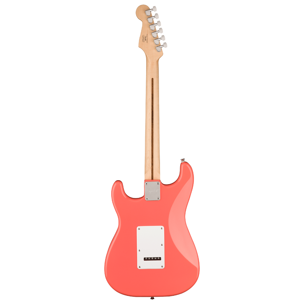 SQUIER by FENDER Limited Edition Sonic Stratocaster MN WPG Tahitian Coral Električna gitara - Slika 2