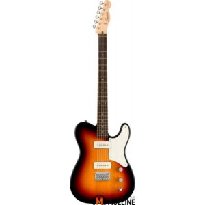 Squier by Fender Paranormal Baritone Cabronita Telecaster LRL električna gitara u 3-Color Sunburst finišu sa produženom skalom i parchment maskom