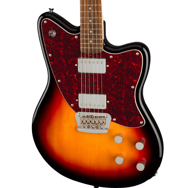 SQUIER by FENDER Paranormal Toronado® LRL Tortoiseshell Pickguard 3-Color Sunburst Električna gitara - Slika 3