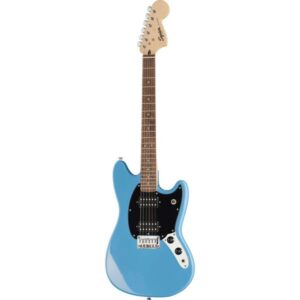 Squier by Fender Sonic Mustang HH LRL električna gitara u California Blue plavoj boji sa dva hambakera i laurel prstohvatom