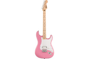 SQUIER by FENDER Sonic Stratocaster MN HT H Flash Pink Električna gitara