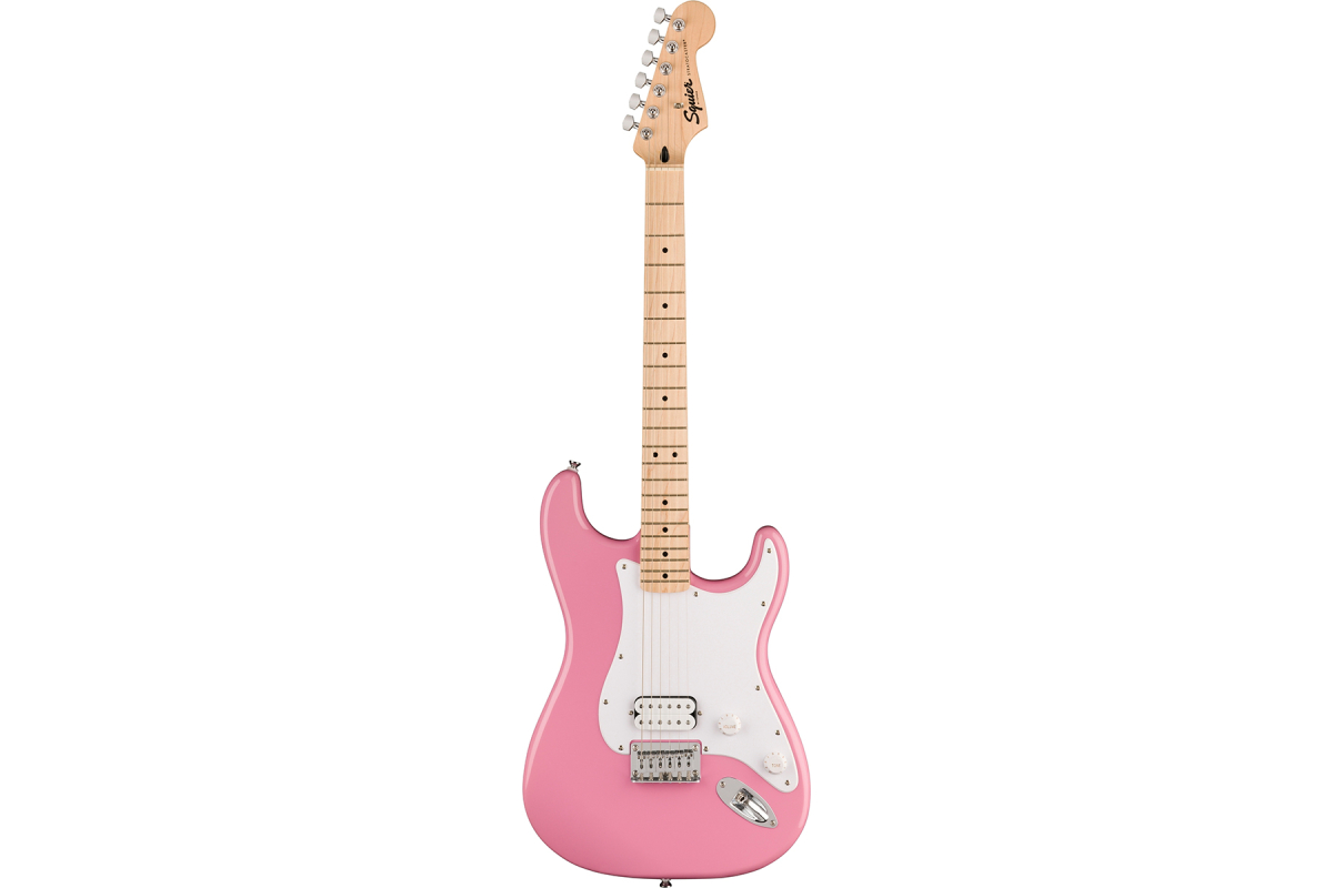 SQUIER by FENDER Sonic Stratocaster MN HT H Flash Pink Električna gitara