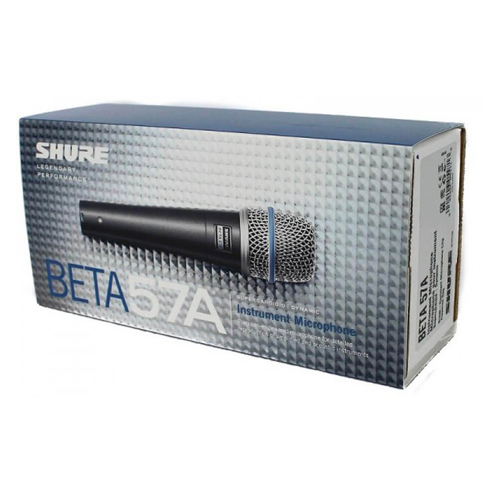 Shure Beta 57A Profesionalni superkardioidni instrumentni dinamički mikrofon - Slika 5