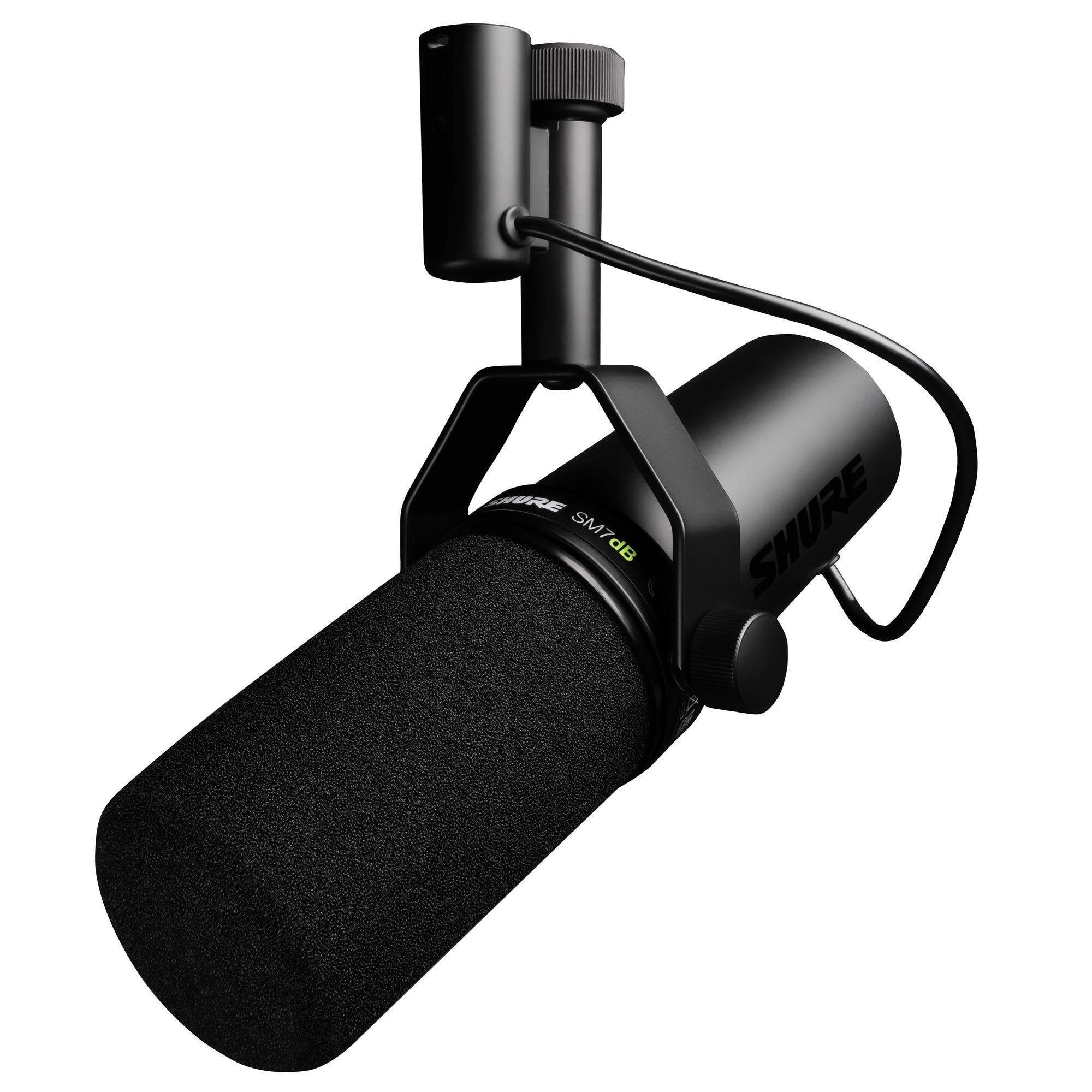Shure SM7dB Profesionalni studijski vokalni dinamički mikrofon sa integrisanim aktivnim pretpojačalom - Slika 4