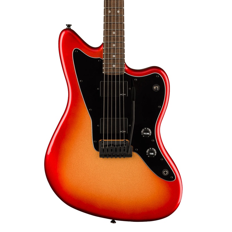 Squier By Fender Contemporary Active Jazzmaster HH Laurel Fingerboard Sunset Metallic Električna Gitara - Slika 3