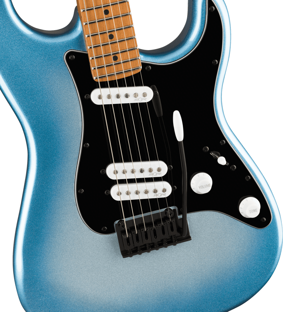 Squier By Fender Contemporary Stratocaster® Special, Roasted Maple Fingerboard, Black Pickguard, Sky Burst Metallic - Slika 2