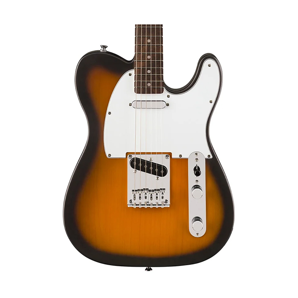 Squier by FENDER Debut Series Telecaster LRL WPG 2-Color Sunburst Električna gitara - Slika 4