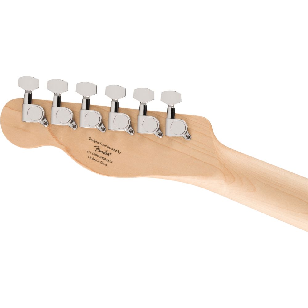 SQUIER by FENDER Debut Series Telecaster LRL WPG Black Električna gitara - Slika 6