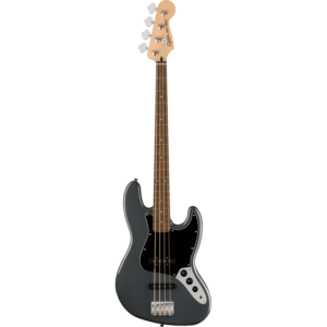 Squier by Fender Affinity Jazz Bass LRL BPG Charcoal Frost Metallic bas gitara