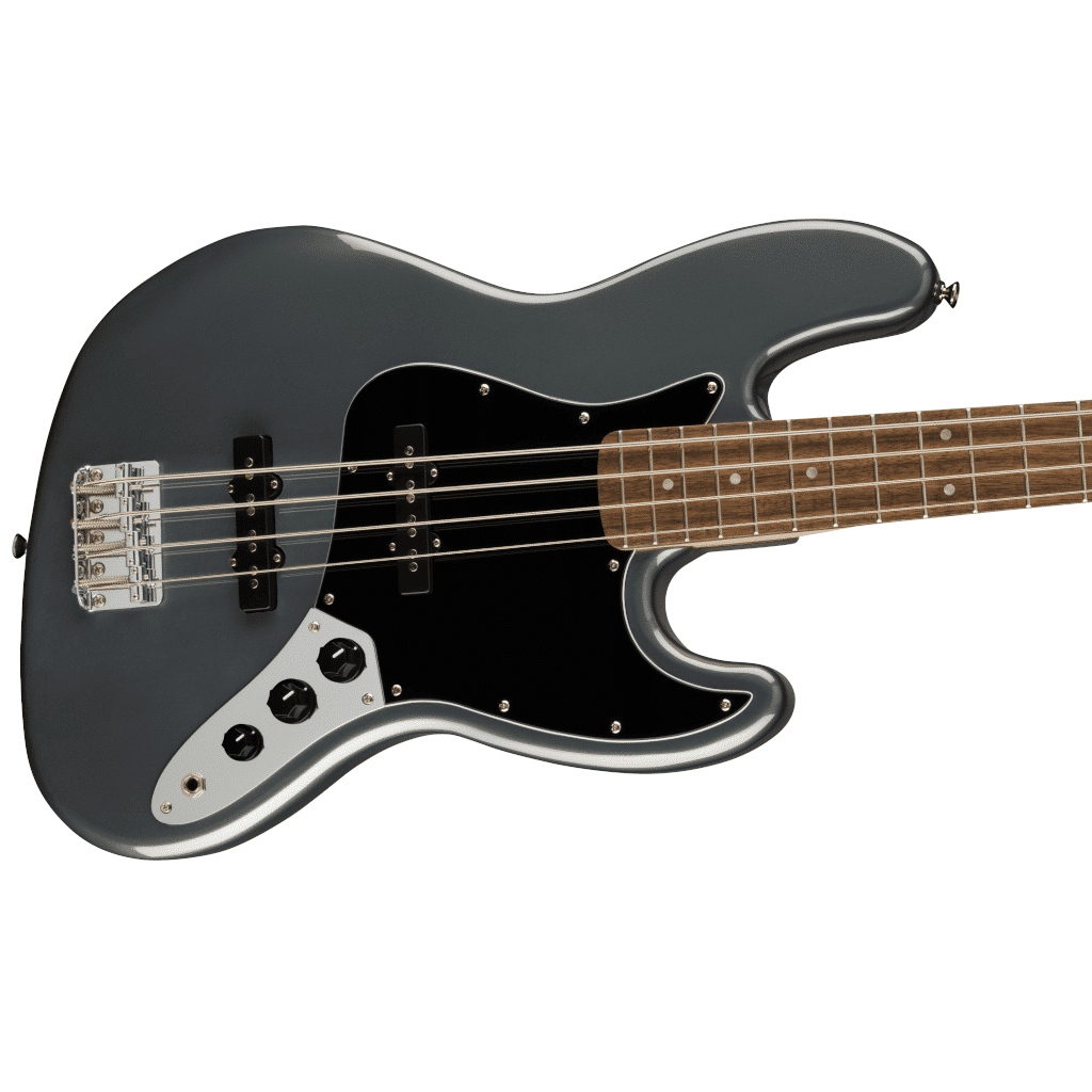 Squier by Fender Affinity Series Jazz Bass LRL BPG Charcoal Frost Metallic - Slika 3