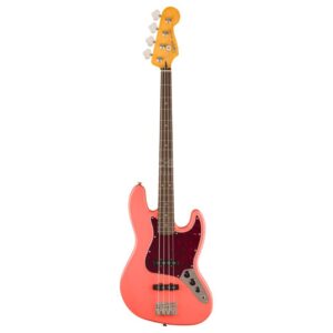 Squier by Fender Classic Vibe 60s Jazz Bass LRL TSPG Tahitian Coral bas gitara