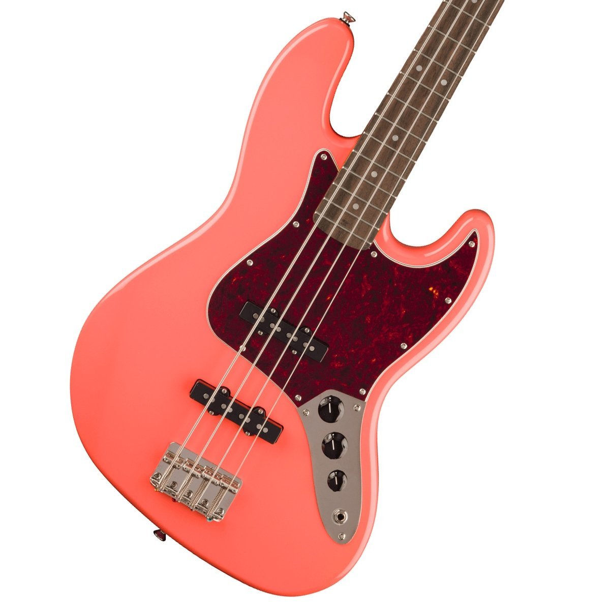 Squier by Fender Classic Vibe '60s Jazz Bass LRL TSPG Tahitian Coral - Slika 4