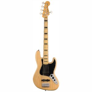 Squier by Fender Classic Vibe '70s Jazz Bass V MN Natural bas gitara