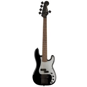 Squier by Fender Contemporary Active Precision Bass PH V LRL Black bas gitara