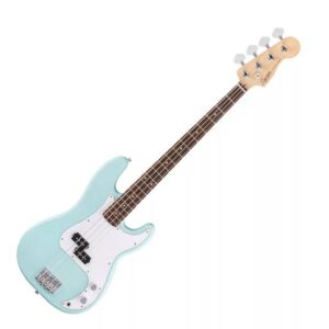 Squier by Fender Debut Precision Bass LRL WPG Daphne Blue bas gitara