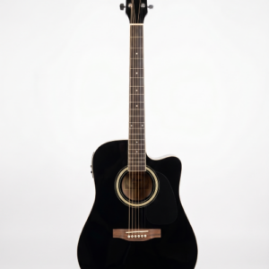 VAKER VG41C EQ BK ozvučena akustična gitara crna