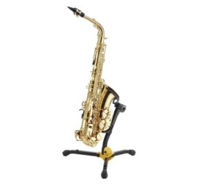 Hercules Stands DS630B Auto-Grip sklopivi podni stalak za alt i tenor saksofon