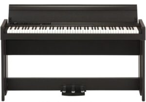 Korg C1 Air BR premium kućni digitalni klavir sa 88 RH3 otežanih dirki u braon boji