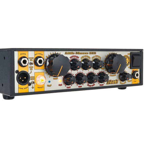 Markbass Little Marcus 58R Marcus Miller Signature Tranzistorska Bas Glava 500W sa Dva EQ Sekcije i Težinom od 2.1 kg - Slika 2
