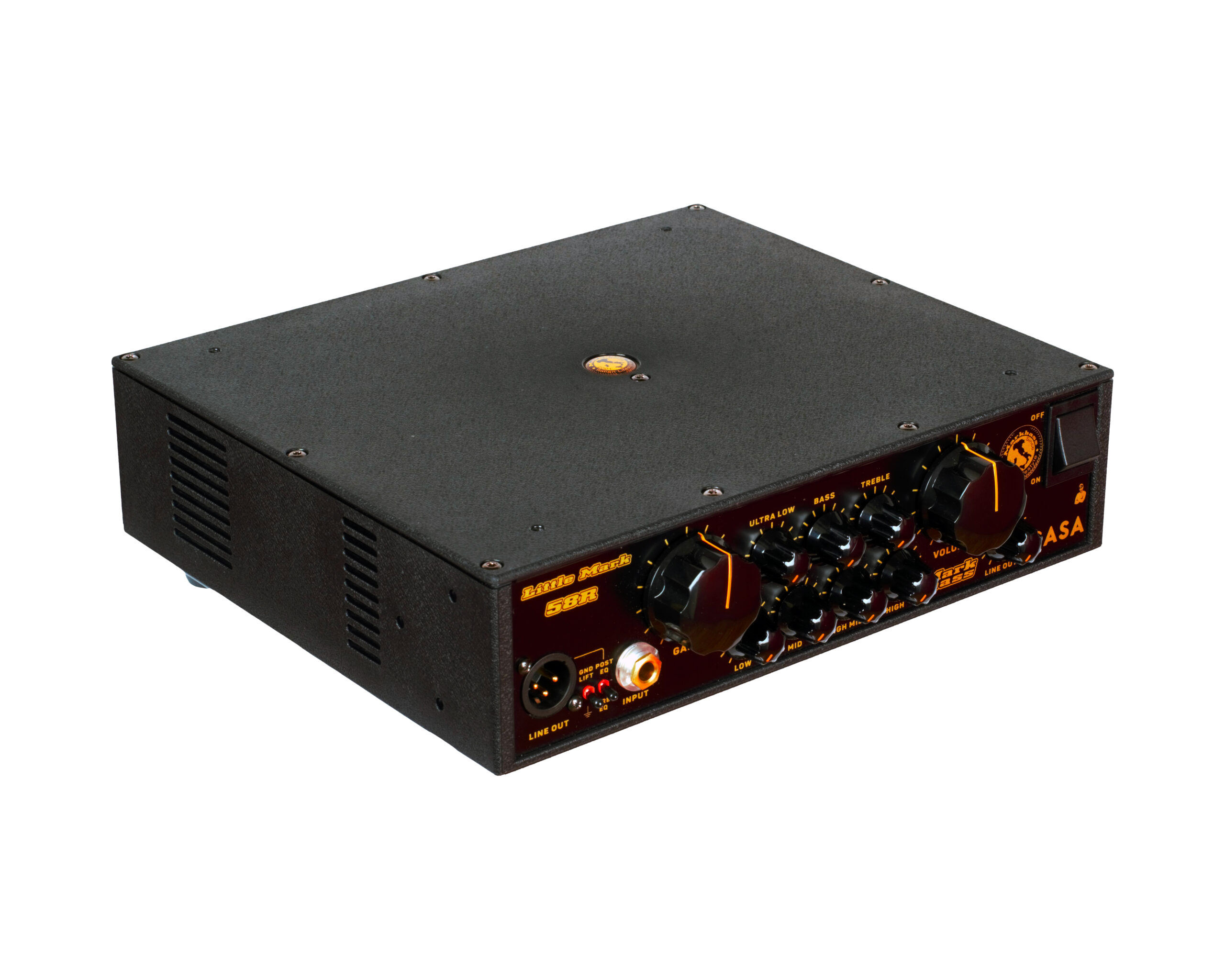 Markbass Little Mark Casa 58R Ciro Manna Signature Tranzistorska Bas Glava 500W sa 5-Pojasnim EQ i Težinom od 2.1 kg - Slika 2