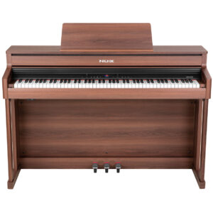 NUX NCK-430 Walnut kućni digitalni klavir sa 88 otežanih dirki i trostrukom pedalom u boji oraha
