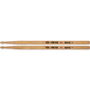 Vic Firth 5AT American Classic Felt Tip Palice za Bubnjeve sa Filcanim Glavama (Hickory 5A)