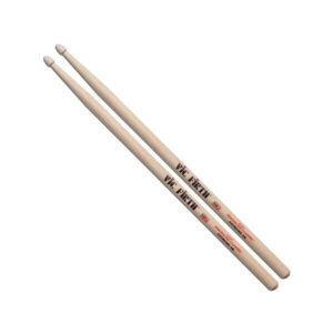 Vic Firth X5B American Classic Produžene Drvene Palice za Bubnjeve sa Drvenim Vrhom (Hickory 5B)